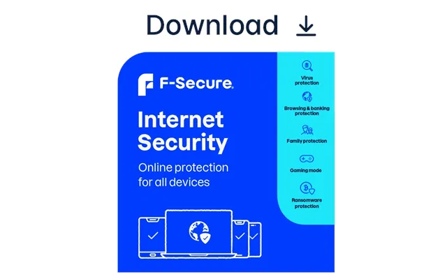 F-secure Internet Security - 5 Enheder 2 År