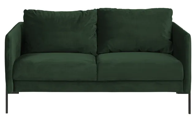 Kingsley A2 2,5 Personers Sofa Med Sorte Metalben