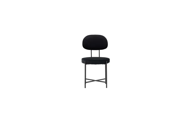 Stella Spisestuestol Velour Sort product image