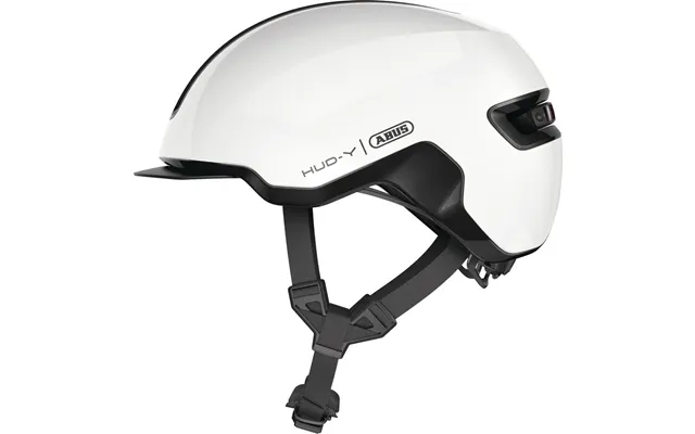 Abus Skin Y Shiny White Helmet - Medium 54-58 Cm White product image