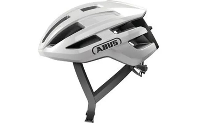 Abus Powerdome Shiny White Cykelhjelm - Medium 54-58 Cm Hvid product image
