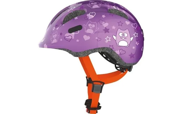 Abus Smiley 2.0 Purple Star Children Helmet - Small 45-50 Cm product image