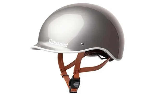 Thousand Epoch Polished Titanium Cykelhjelm - Small 54-57