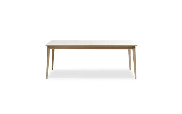 Andersen Furniture T3 Spisebord M. Synkronudtræk - Hvid Laminat