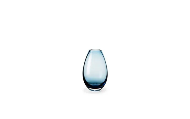 Holmegaard Cocoon Vase H 20,5 Cm - Mørk Blå