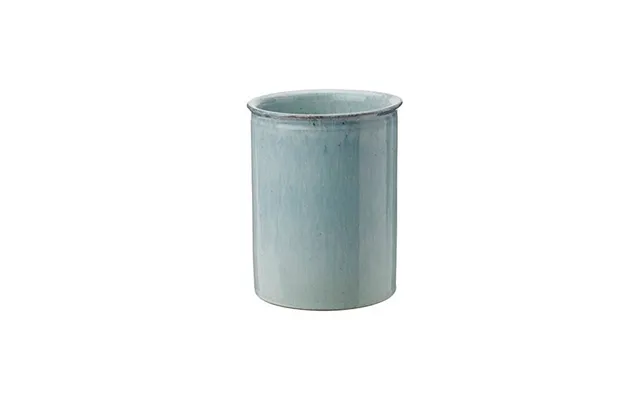 Knabstrup Keramik Redskabsholder, Soft Mint - H 15 Cm.