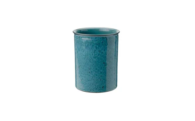 Knabstrup Keramik Redskabsholder, Støvet Blå - H 15 Cm.