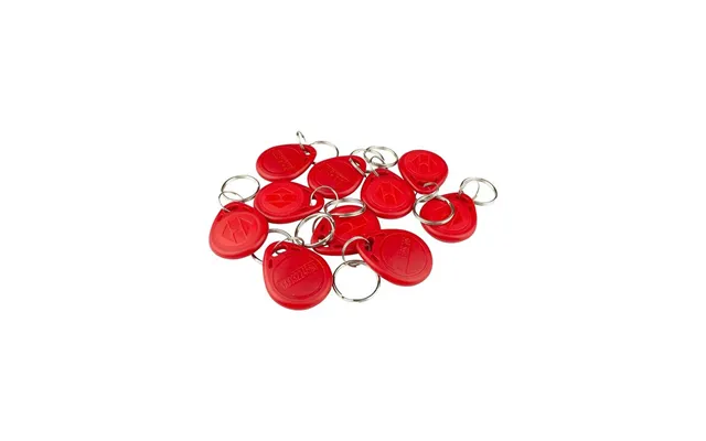 10x 125khz Rfid Smart Tag - Rød
