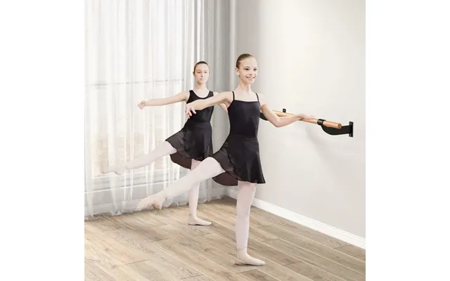 120 Cm Lang Dansebar Vægmonteret Balletbar Balletudstyr Fast Højde Fitnessbar