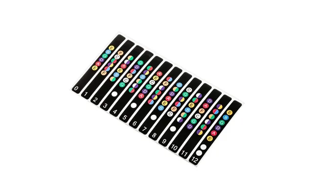 13x Stick-on Akkord Til Guitar