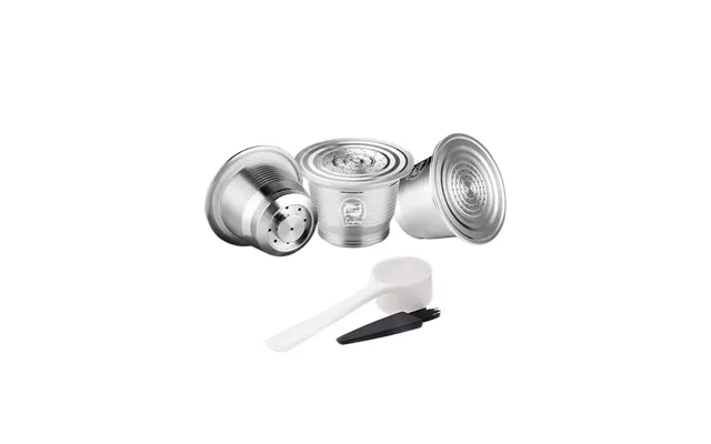 3x Genanvendelige Kaffekapsler Til Nespressomaskine