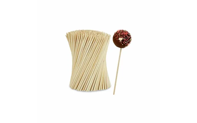 400x Cake Pop Sticks Bambus