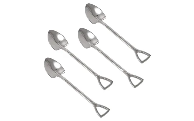 4x Teskeer - Spader