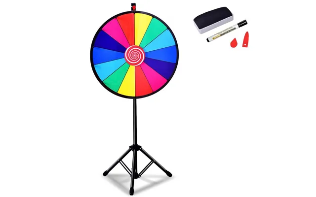 60 Cm Wheel Of Fortune Legetøj Farvehjulsspil Til Lotterispil Ordspil 24
