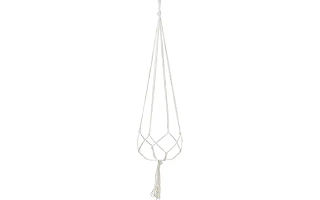 Ampel Med Makraméknytning - 90 Cm