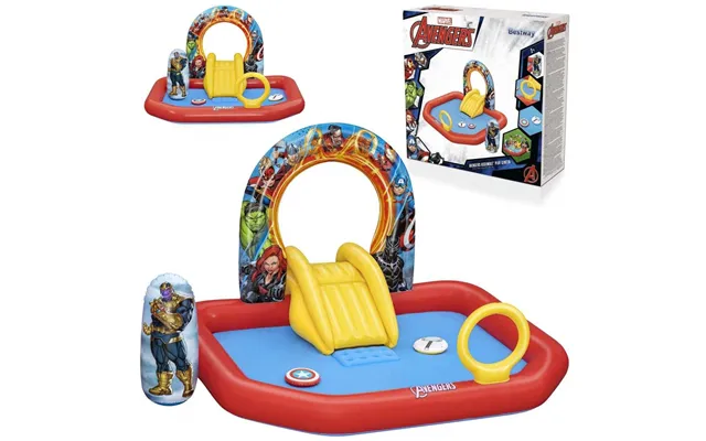 Avengers Oppustelig Legeplads 211 X 198 X 125 Cm Bestway 98800