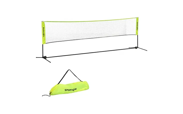 Badmintonnetsæt Sammenfoldeligt Tennisnet - 103 120 155 Cm Højdejusterbart Indendørs Udendørs Badmintonnet