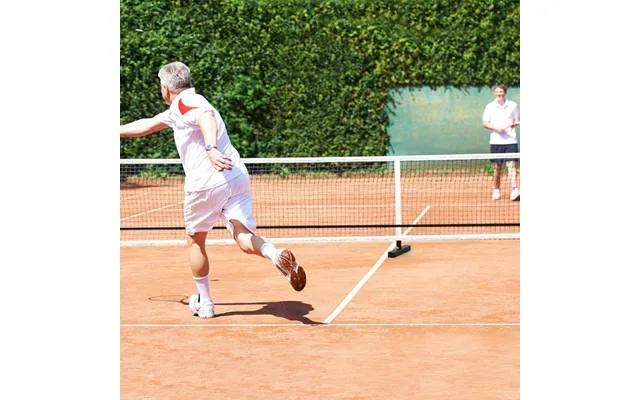 Bærbart Pickleball-net Med Metalrør Stærkt Polyesternet Og Oxford-stofbæretaske Vejrbestandigt Sportsnet 670 Cm Langt