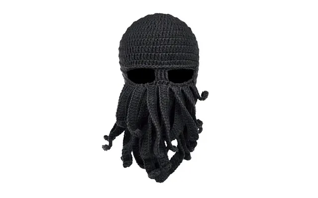 Balaclava, Blæksprutte - Sort
