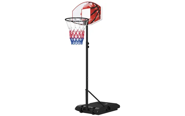 Basketballring Med Stativ - 179-209 Cm Højdejusterbar Basketballstander Med Hjul