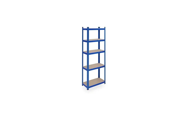 Blå Robuste Hylder Med 5 Niveauer