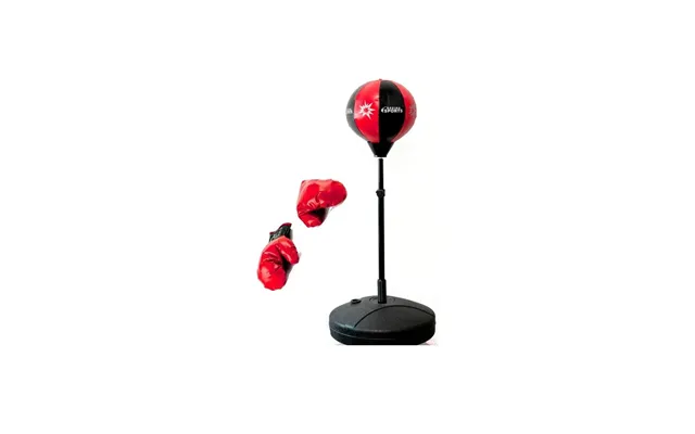 Boksesæt Med Fjederbund - Handsker 124cm