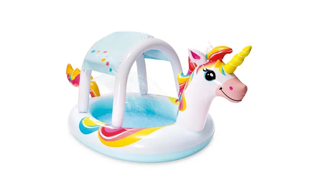 Brusebakke Med Tag Unicorn 254 X 132 Cm Intex 58435