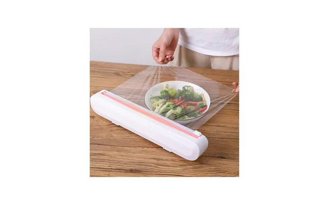 Dispenser Og Skær Til Plastfolie