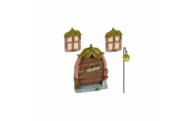 Fairy Dør Sæt Loft Af Blade