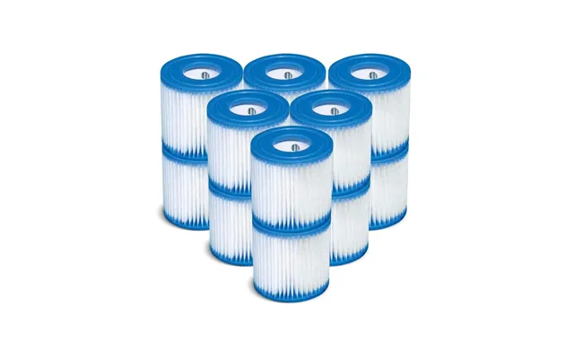 Filter Til Svømmebassinpumpe Type H 12 Stk Intex 29007 X12