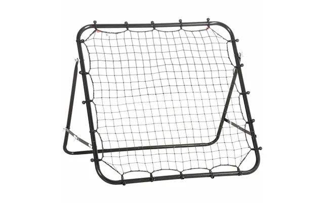 Fodbold Rebounder Net Sort 96x80x96 Cm