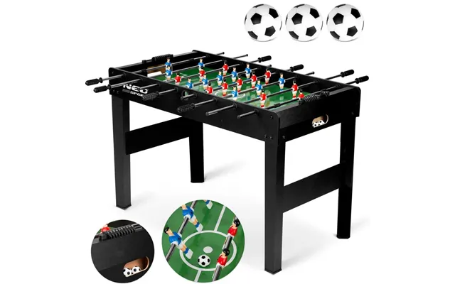 Fodboldbord Neosport 118x61x79 Cm Ns-805 Sort