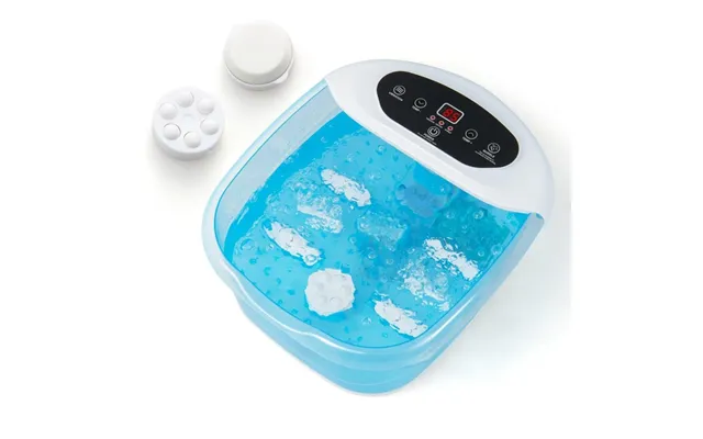 Fodmassager Fodbad Fodbad Med Aftagelig Pedicure Sten 1 Times Automatisk Slukning Blå