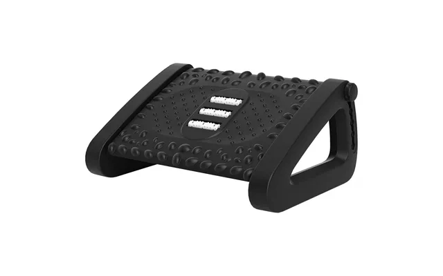 Fodstøtte Skrivebord 6 Niveauer Højdejusterbar Fodstøtte Med Massageoverflade - Ergonomisk Fodstøtte Til Hjemmekontor