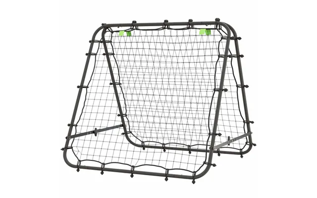 Football Rebounder Kickback Goal Rebound Wall Net Dobbeltsidet Rebound Justerbar I 5 Niveauer Til Fodboldtræning Stål So