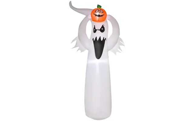 Halloween Oppustelig Ghost Med Led 1,8 M