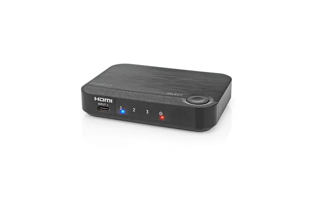 Hdmi Converter 1x Usb-c 2x Hdmi -indgang 1x Hdmi Output 1-vejs 4k 60hz 18 Gbps Abs Antracit