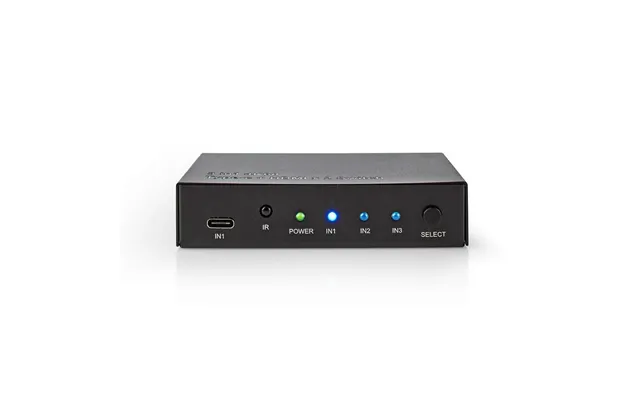 Hdmi Switch 3-port Port S 1x Usb-c 2x Hdmi -indgang 1x Hdmi Output 4k 60hz 18