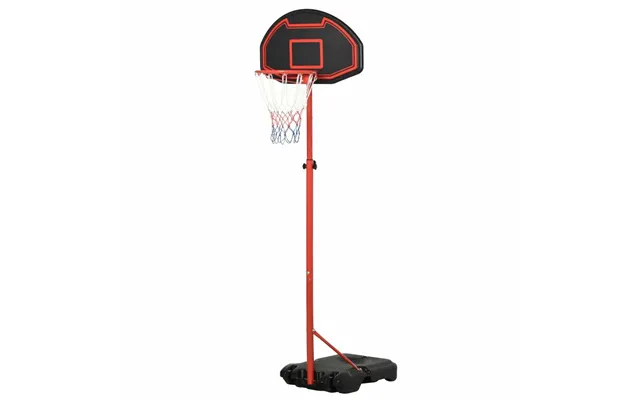Højdejusterbar Udendørs Basketballkurv Med Hjul