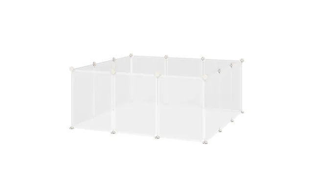 Hvidt Diy Mesh Hegn Til Små Kæledyr