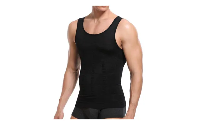 Kompressions Tanktop Mænd - Sort