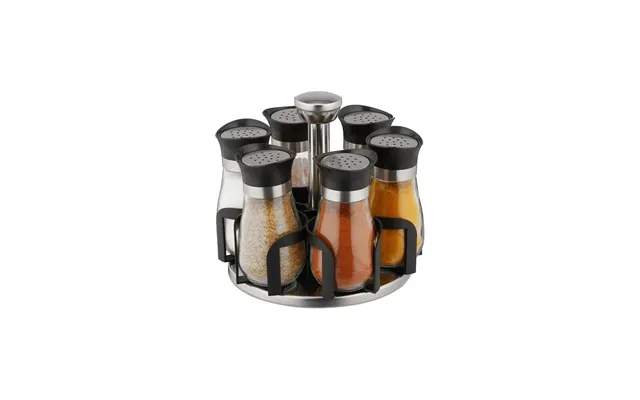 Krydderihylde Med 6 Glas