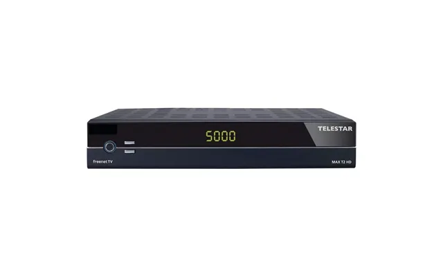 Max T2 Ir Dvb-t2 Dvb-c Hdtv-modtager Med Freenet Tv-kortlæser