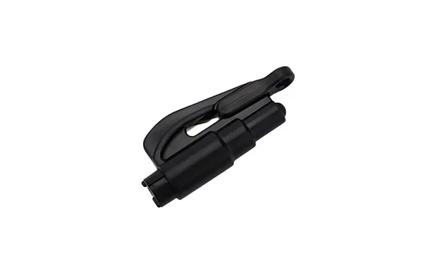Mini Nødhammere Med Kniv - Sort