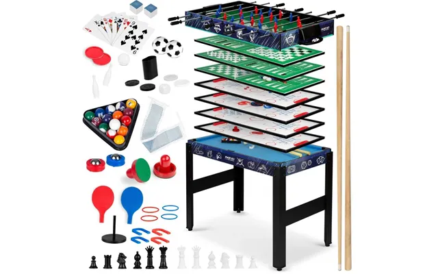 Multispillebord 12i1 106x59x90 Cm Ns-801 Sort