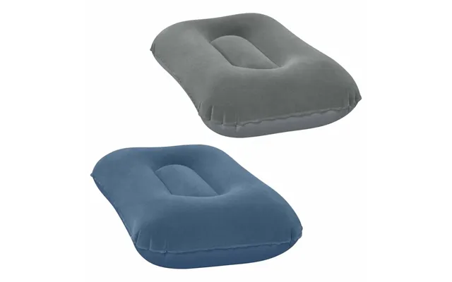 Oppustelig Velourpude 42 X 26 Cm Bestway 67121 Marineblå