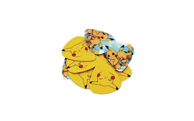 Pikachu, 10-pack - Guitar Tilbehør