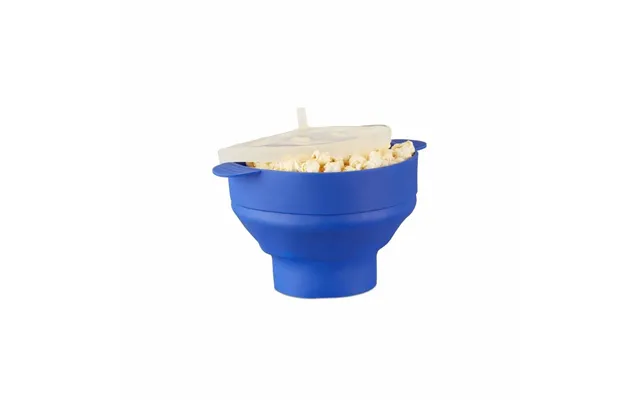 Popcornskål I Silikone Til Mikroovn