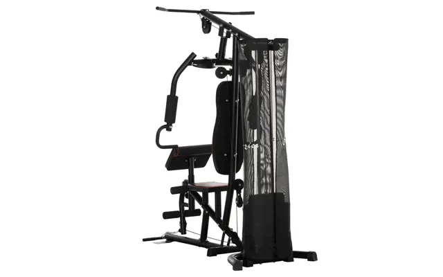 Powerstation - Multifunktionel Fitnessstation Med Lat Pull-down Og Butterflystang