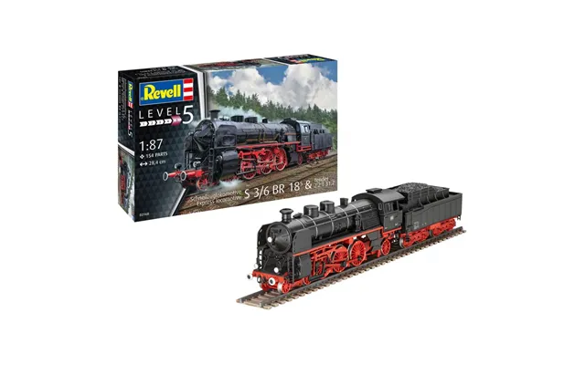 Revell Express Locomotive S3 6 1 87 Model Sæt